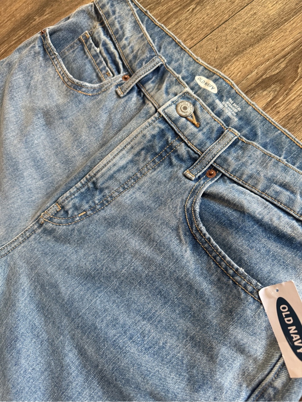 Old Navy High-Rise Light Blue Denim Jeans